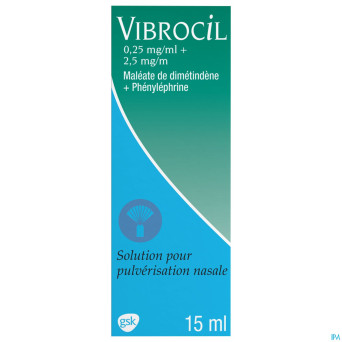 Vibrocil spray microdoseur 15 ml