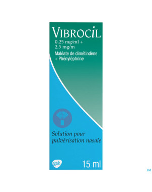 Vibrocil spray microdoseur 15 ml