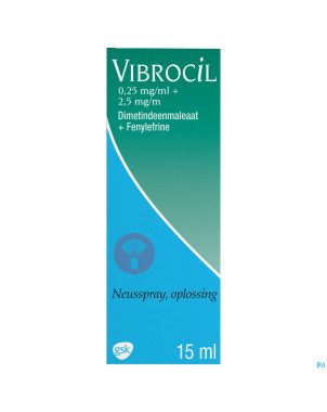 Vibrocil spray microdoseur 15 ml