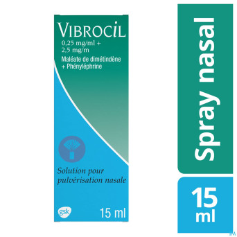 Vibrocil spray microdoseur 15 ml