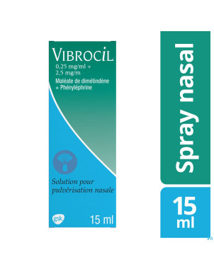 Vibrocil spray microdoseur 15 ml