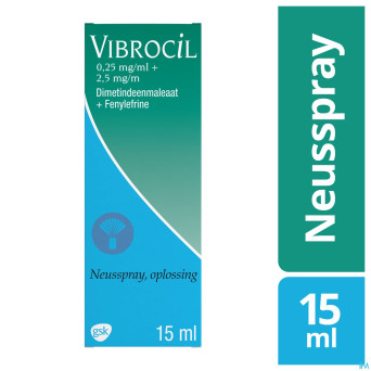 Vibrocil spray microdoseur 15 ml