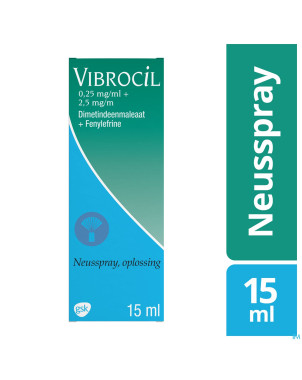 Vibrocil spray microdoseur 15 ml