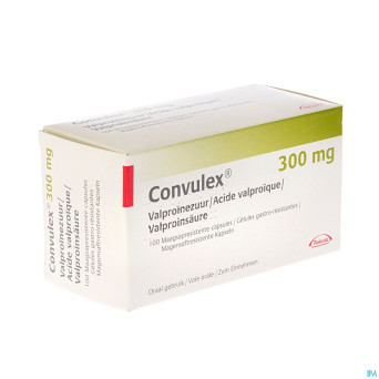 Convulex 300 lib.modifiee caps molles 100 x 300mg
