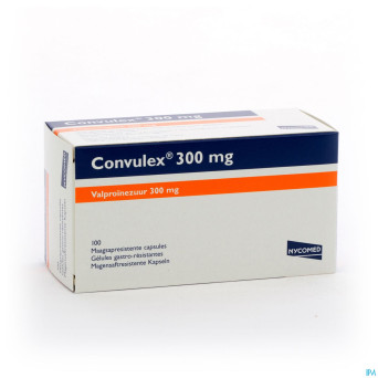 Convulex 300 lib.modifiee caps molles 100 x 300mg