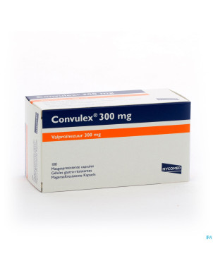 Convulex 300 lib.modifiee caps molles 100 x 300mg