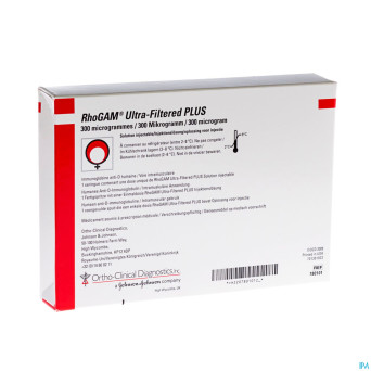 Rhogam ortho vial inj 1 x 300 mcg