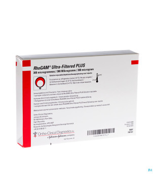 Rhogam ortho vial inj 1 x 300 mcg