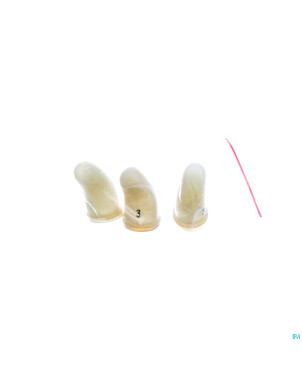 Pharmex doigtiers pouce latex t3  6