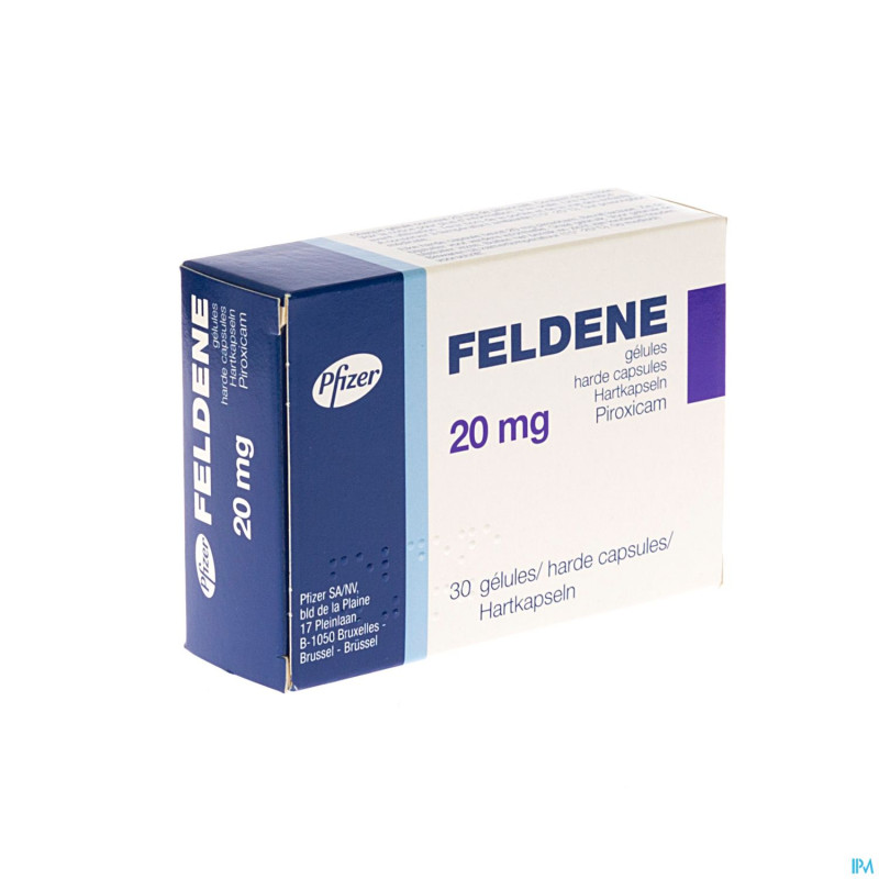 Feldene caps  30 x 20 mg