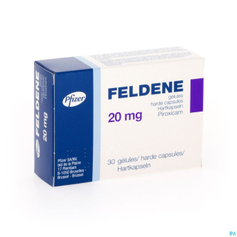 Feldene caps  30 x 20 mg