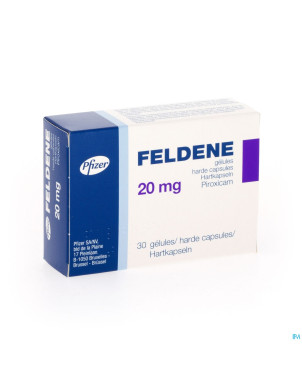 Feldene caps  30 x 20 mg