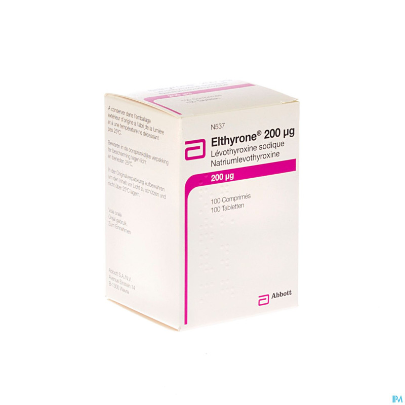 Elthyrone comp 100 x 0,200 mg