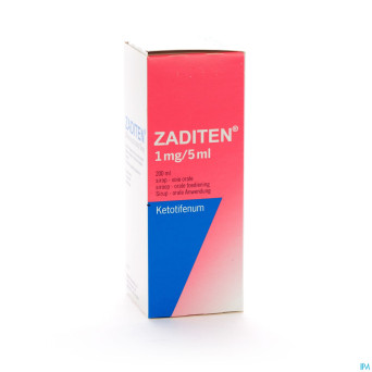 Zaditen sir 1 x 200 ml  1 mg/5 ml