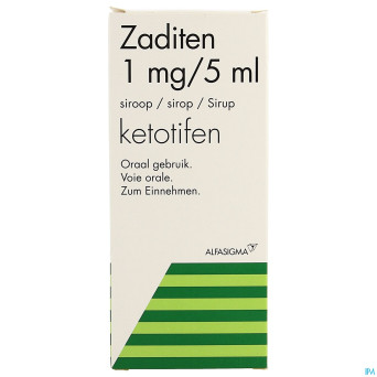 Zaditen sir 1 x 200 ml  1 mg/5 ml