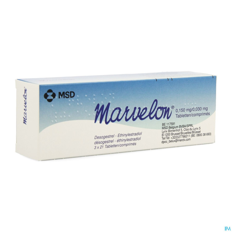 Marvelon comp 3 x 21