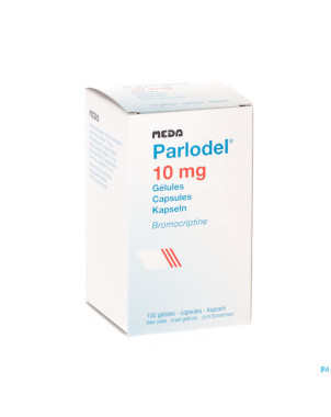 Parlodel caps  100 x 10,0 mg