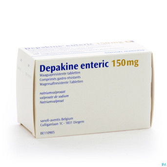 Depakine drag  enteric  100 x 150mg