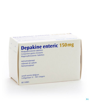 Depakine drag  enteric  100 x 150mg