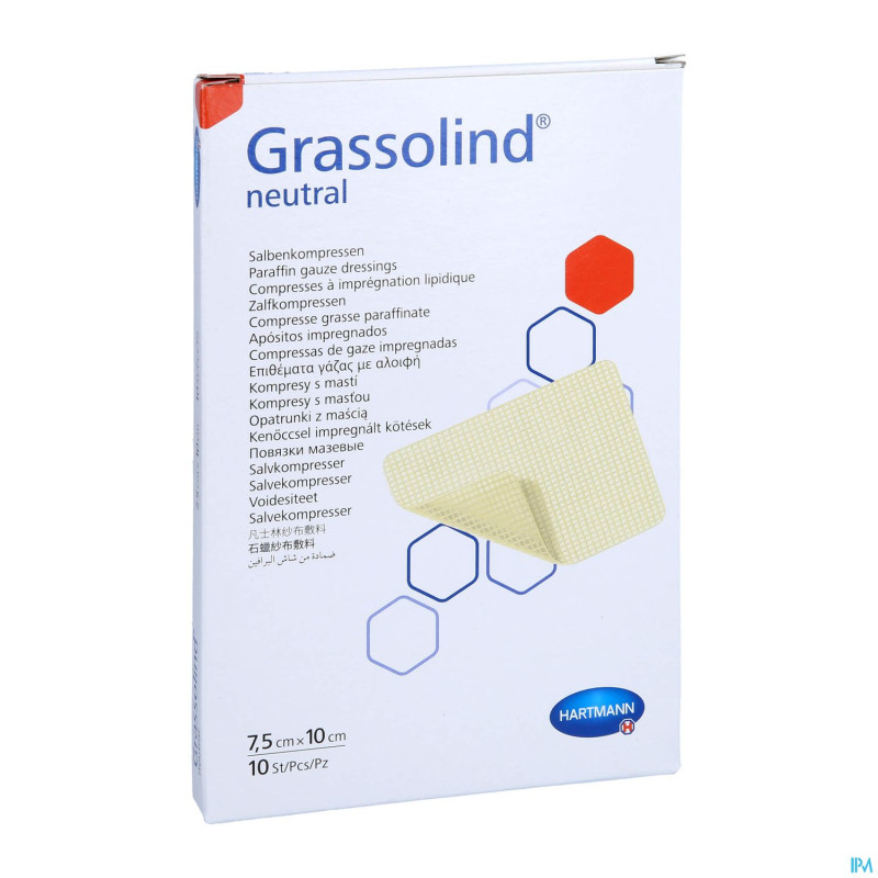 Grassolind neutral 7,5cmx10cm 10 4993133