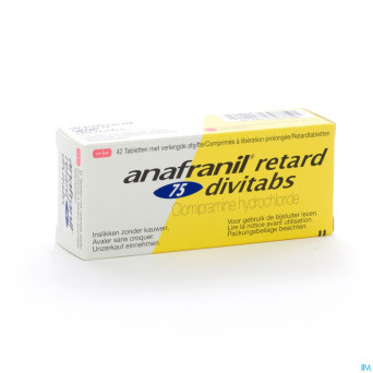 Anafranil retard divitabs 42x75mg