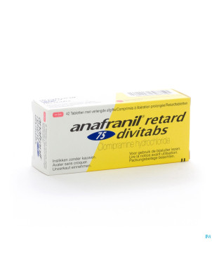 Anafranil retard divitabs 42x75mg