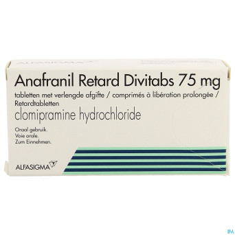 Anafranil retard divitabs 42x75mg