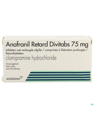 Anafranil retard divitabs 42x75mg