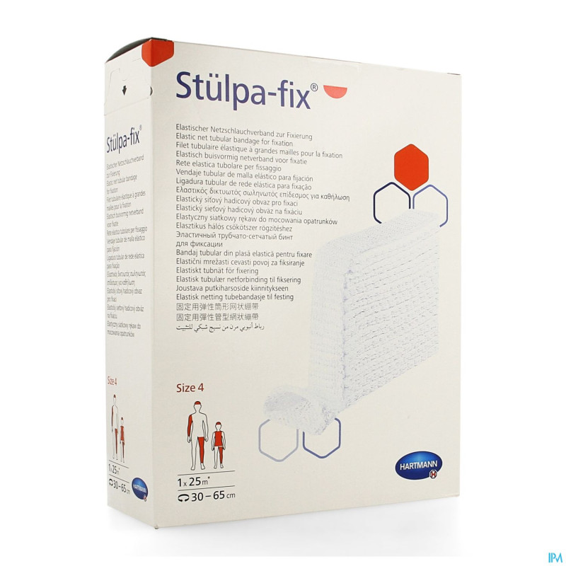 Stulpa fix hartm filet tubulaire n4    25m 9325449