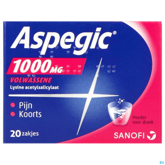 Aspegic 1000 pulv 20x1000mg ad