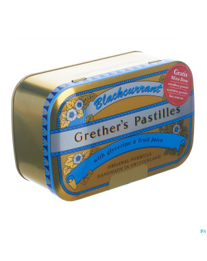 Grether's pastilles blackcurrant past 440g