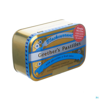 Grether's pastilles blackcurrant past 440g