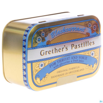 Grether's pastilles blackcurrant past 440g