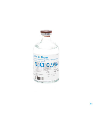Br- gl/vr nacl 0,9% flapul 100 ml