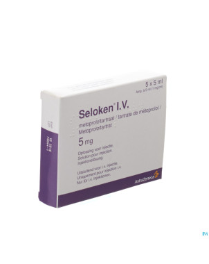 Seloken amp iv 5 x 5 mg/5 ml