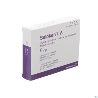 Seloken amp iv 5 x 5 mg/5 ml