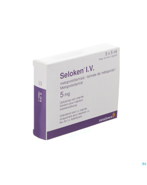 Seloken amp iv 5 x 5 mg/5 ml