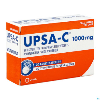 Upsa-c 1g comp efferv.  20