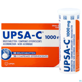 Upsa-c 1g comp efferv.  20