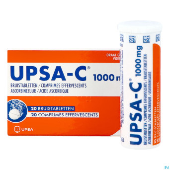 Upsa-c 1g comp efferv.  20