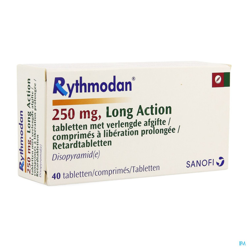 Rythmodan la  comp 40 x 250 mg