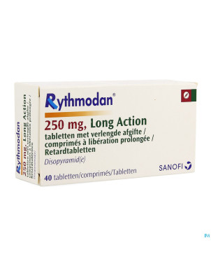 Rythmodan la  comp 40 x 250 mg