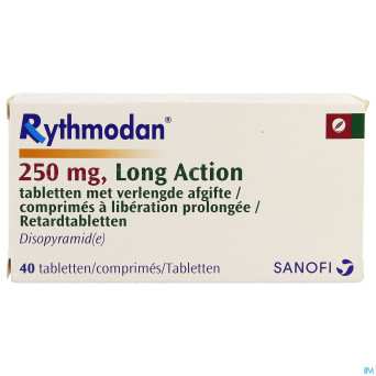 Rythmodan la  comp 40 x 250 mg
