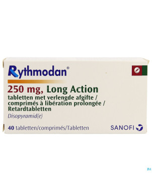 Rythmodan la  comp 40 x 250 mg