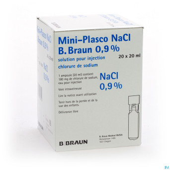 Mini plasco nacl 0,9 % amp20x20ml