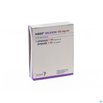 Haldol decanoas amp 1 x 1 ml 100 mg/ml
