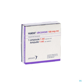 Haldol decanoas amp 1 x 1 ml 100 mg/ml