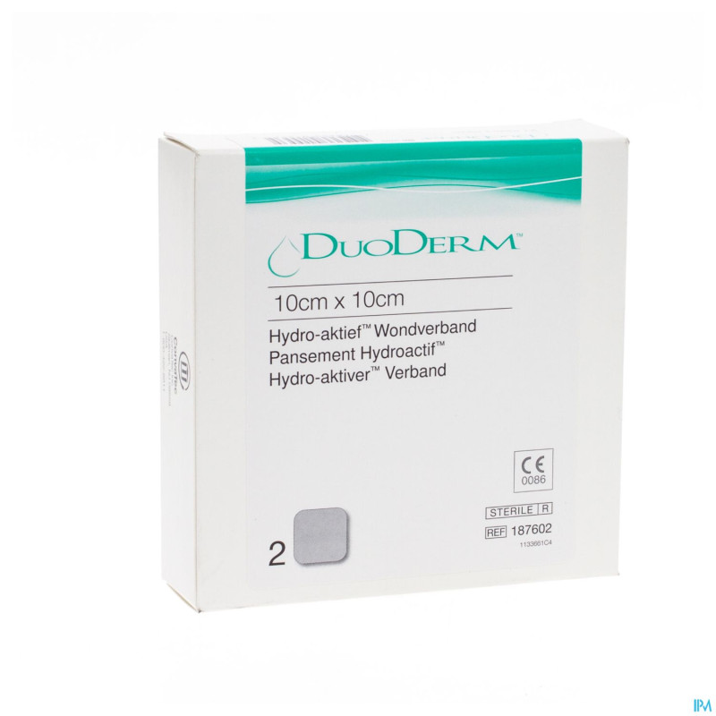 Duoderm hydroact 10x10 2st  h7602
