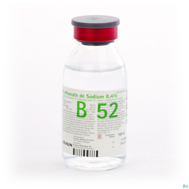 Br- gl/vr na bicar sod 8,4% 1x100ml