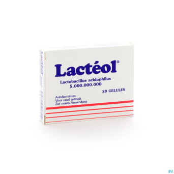 Lacteol 170mg caps  20